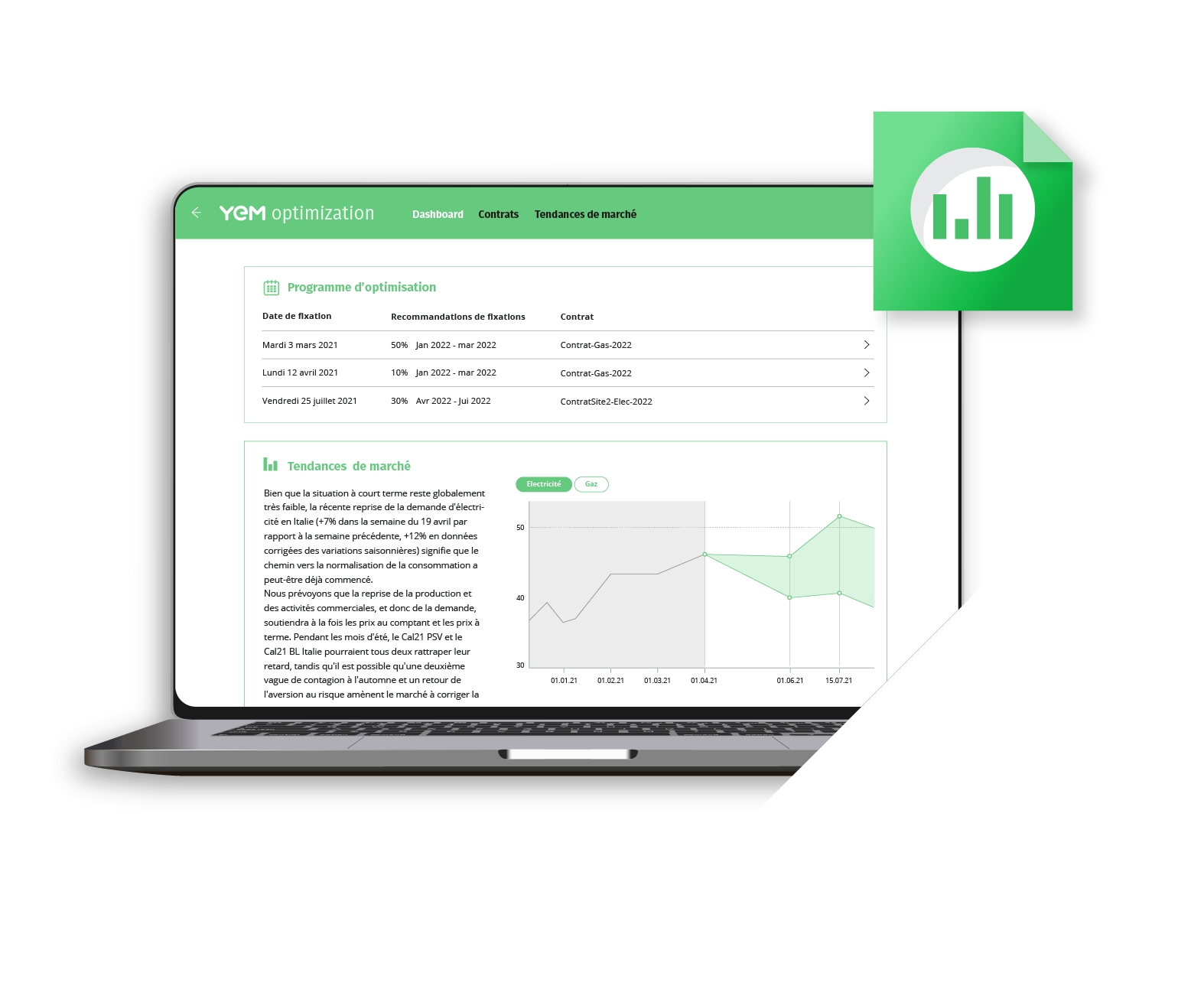 YEM optimization